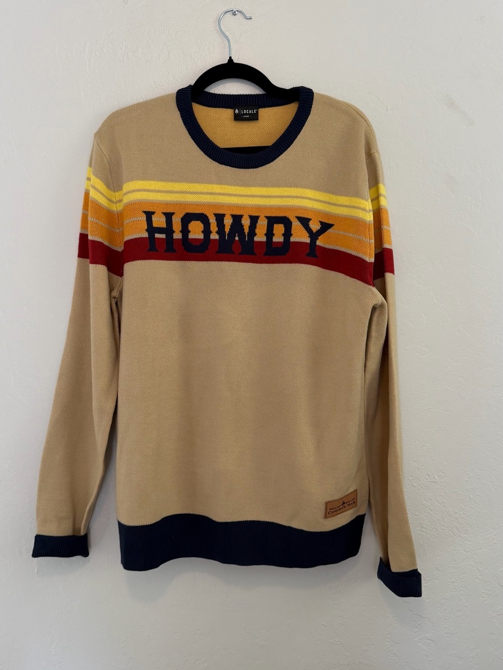 Million Dollar Cowboy Howdy Sweater Retro